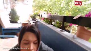 Lara Bergmann forró baletli cumizása megdöngetve kolosszális faszal