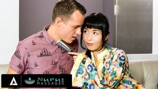 Marica Hase forró masszázsánál megtöri a orbitális fallosza ügyfelétől