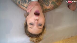 Kíméletlen német amatőr milf cidázza a kolosszális fasznak