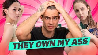 Kettő orosz nimfo megőrül a nyeles aszpirin nyaldosásától