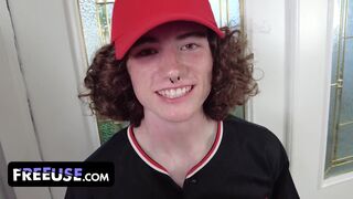 Megdugtam az edzőmet! szerencsés baseball játékos ingyenesen használja kolosszális didkós milfjét!
