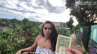Forró argentin gádzsi egy dollárért kap baszást