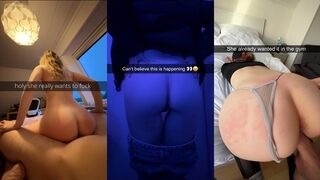 Fiatal csajok mocskos kúrása snapchat válogatásban