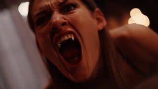 Sötét Vágyak Kastélya - Vampired Csábításában Egy Csábító Világos Szőke Úrnő és Egy Szemérmes Gádzsi Tiffany Tatummal és Leana Lovings-szal